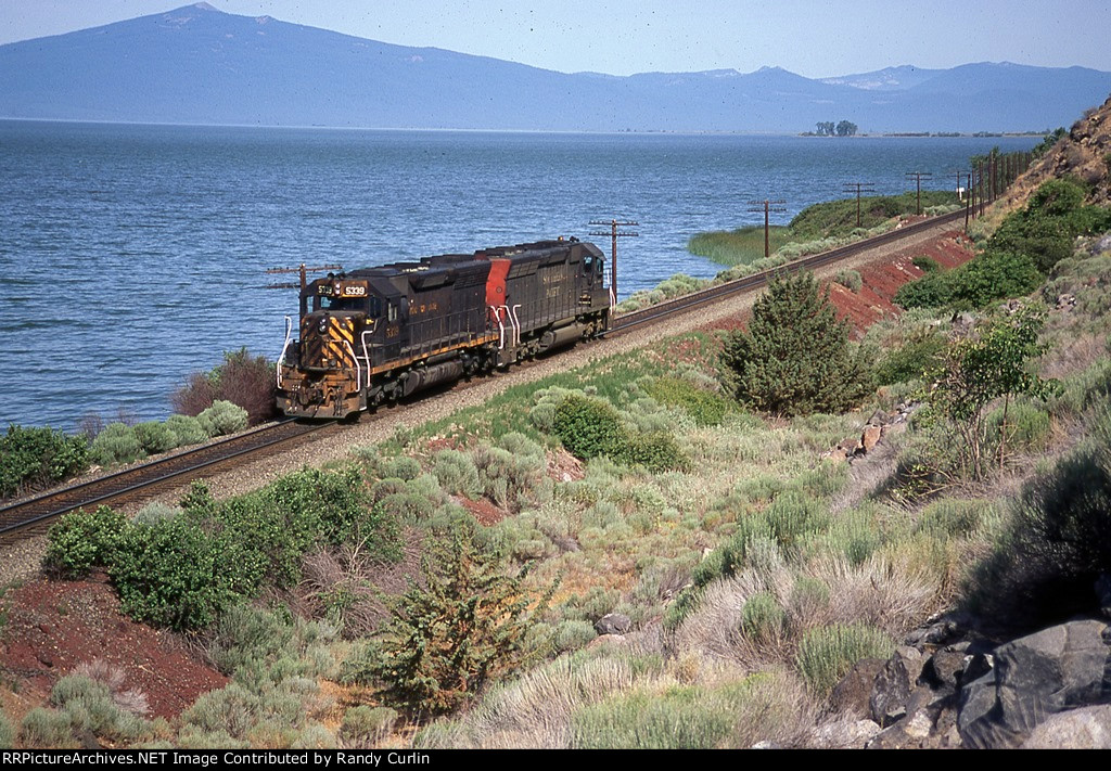 DRGW 5339 at Modoc Point